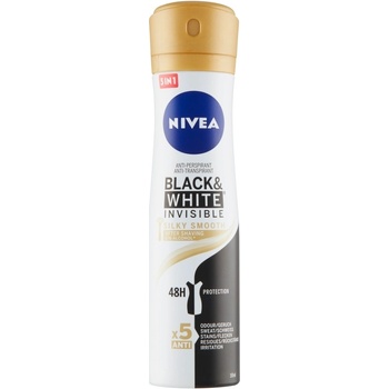 Nivea Black & White Invisible Silky Smooth deospray 150 ml