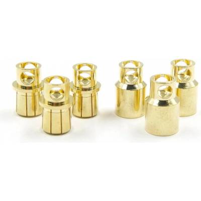 Yeah Racing YR vysokoproudový konektor 8mm zlacený 3 páry