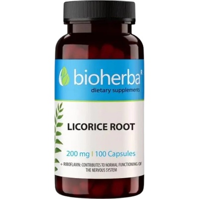 Bioherba Licorice Root 320 mg [100 капсули]