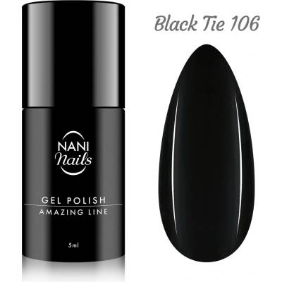 NANI gél lak Amazing Line Black Tie 5 ml