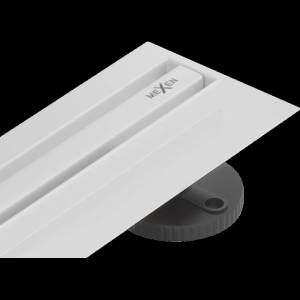 Mexen Flat 360° Slim въртящ се линеен отток 70 см, бял - 1241070 (1241070)