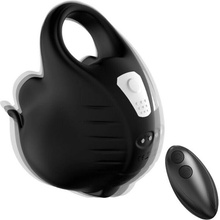 Armony - Cupping Vibrator Ring Remote Control Black