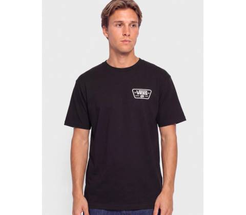 Vans Knu Patch SS Tee čierna