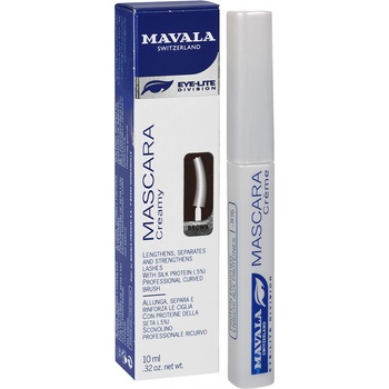 Mavala Waterproof řasenka Black 12 ml