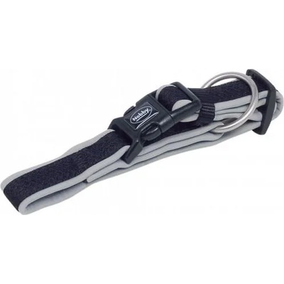 Nobby Нашийник за куче nobby mesh preno, мрежа, найлон с неопренова подплата, дебелина 15-20 мм, дължина 20-30 см - сив, Германия - 80540-81