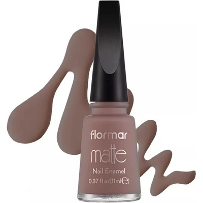 Flormar lak na nehty Matte, 11ml, č.M53