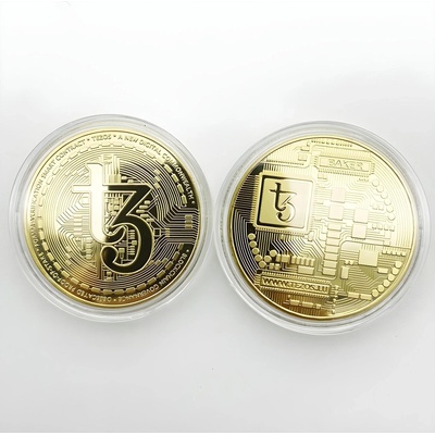 HARAHU Монета Tezos - Златна KP13449 (13449)