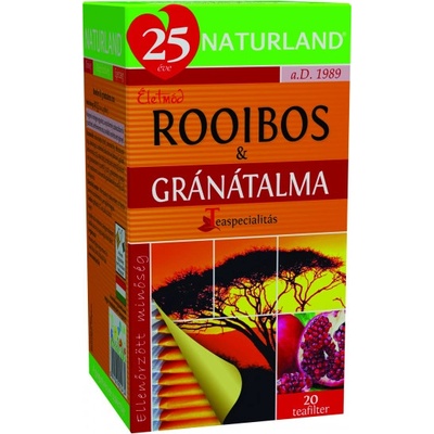 Naturland čaj Rooibos a granátové jablko 20 ks