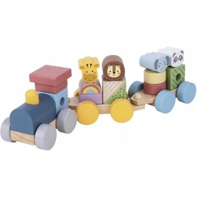 Tooky Toy vláčik zvieratká