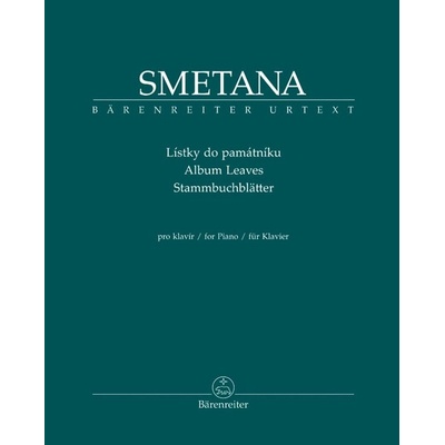 Lístky do památníku - Bedřich Smetana