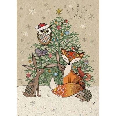 Přání DC030 BUG ART - vánoční – Zboží Mobilmania