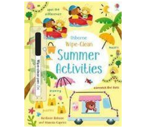 Wipe-Clean Summer Activities