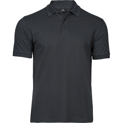 Tee Jays pánská polokošile Luxury Stretch Tmavě šedá