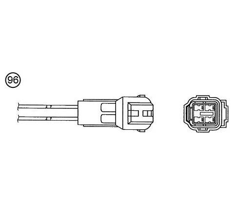 Lambda sonda NGK OZA669-EE14