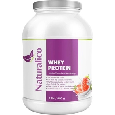 Naturalico Whey Protein [900 грама] Бял шоколад с ягода