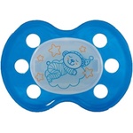 Baby-Nova Baby Nova Силиконова нощна залъгалка, размер 1 Синя (24222) - baby