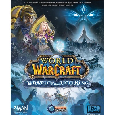 Z-Man Games Pandemic World of Warcraft: Wrath of the Lich King Board Game EN