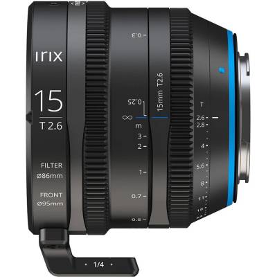 Irix Кино обектив Irix Cine 15mm T2.6 Canon EF (Metric) за Canon EF