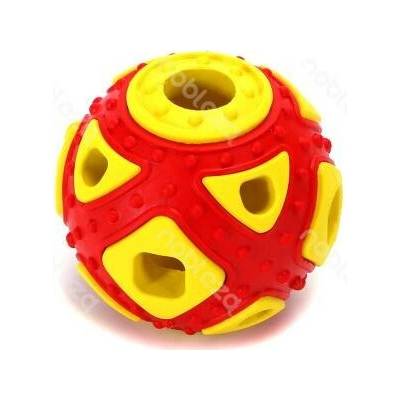 Nobleza gumový míč mask 6,4 cm červená