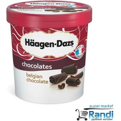 Häagen-Dazs Сладолед Белгийскии шоколад Haagen Dazs 460мл