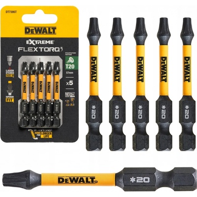 DeWalt DT7395T 5 ks, 50MM, TORX 20, EXTREME Torsion – Hledejceny.cz