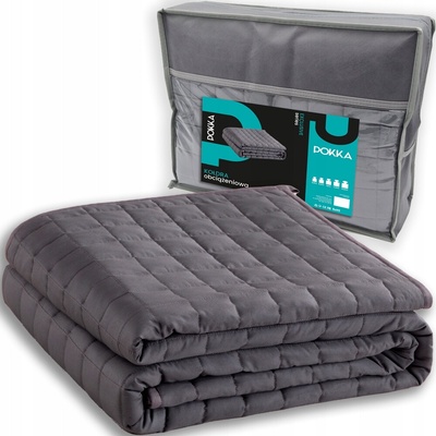 ASPECO Zátěžová přikrývka šedá 150x200 bavlna/fleece
