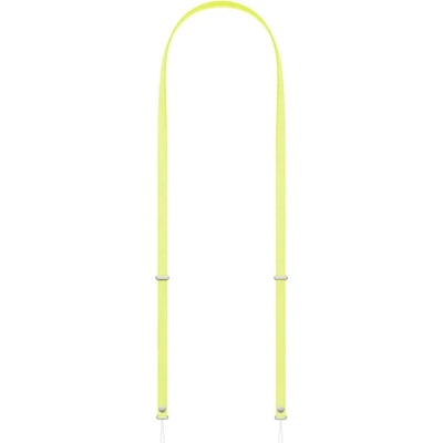 Šňůrka na krk Apple Crossbody popruh neonově žlutý