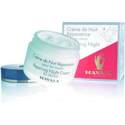 Mavala Repairing Night Cream revitalizační noční krém na ruky 75 ml