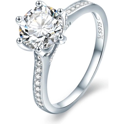 Olivie zásnubní stříbrný prsten 2905