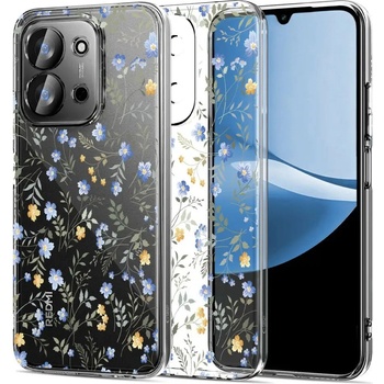 Tech-Protect Кейс Tech-Protect FlexAir за Xiaomi Redmi 15C 173mm / Poco 85C 173mm - Маргаритки с листа (5906302333523)