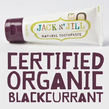 Jack N' Jill Prírodná zubná pasta Čierne ríbezle 50 g