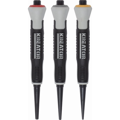 P Sada průbojníků TPR 3ks KREATOR KRT463009