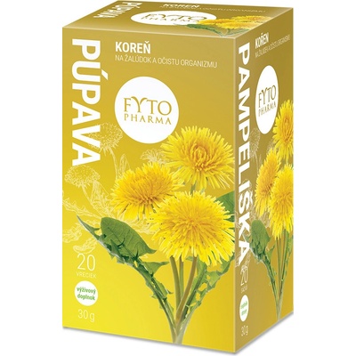 Fytopharma Pampeliška kořen porcovaný čaj 20 x 1,5 g