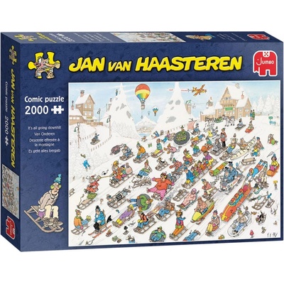Jumbo Jedeme z kopce! 2000 dílků