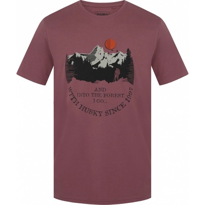 Husky Tee Moon Dark bordo