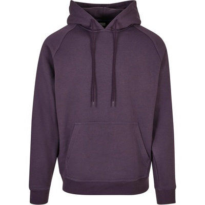 Urban Classics Blank Hoody fialová