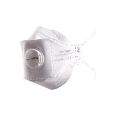 RSG Respirátor FFP3 NR D s výdychovým ventilom