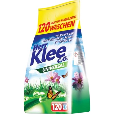 Herr Klee Universal prací prášek na bílé i barevné prádlo 120 PD 10 kg