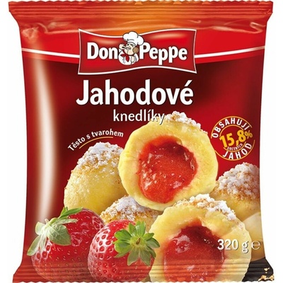 Mrazené Knedlíčky jahoda 320g Don Peppe