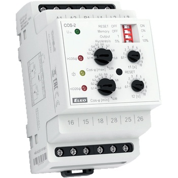 ELKO EP COS-2 Мониторинг реле за фактор на мощността 24 V AC/DC (5544 standard)
