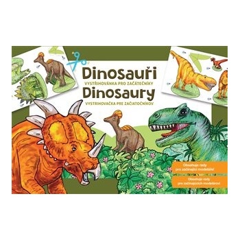 Vystřihovánka pro začátečníky Dinosauři
