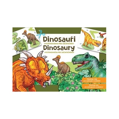 Vystřihovánka pro začátečníky Dinosauři