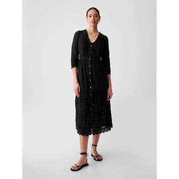 Image 1 of GAP Дантелени рокли с дължина за средата на прасеца GAP GAP | Cheren | ЖЕНИ | XXS