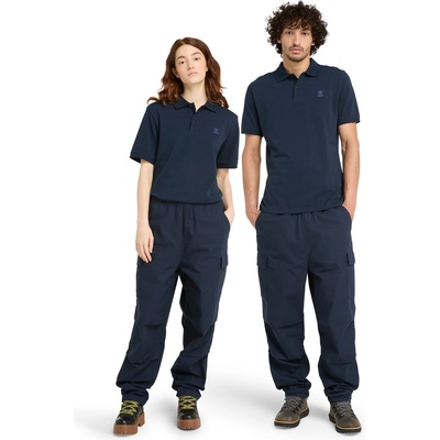 Timberland Блуза с яка Timberland Men's White Short Sleeve Polo Shirt - Dark Sapphire