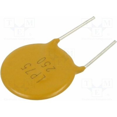 WAYON LP75-250F Pojistka: polymerová PTC; THT; 2,5A; Imax: 40A; Ipřep max: 12,5A