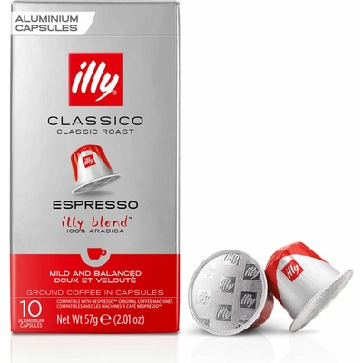 illy Espresso Classico 10 kapsúl do kávovaru Nespresso