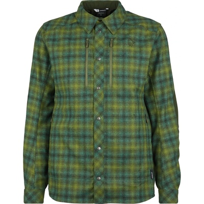 Norrøna Мъжка риза с копчета Norrøna Finnskogen Wool Shirt - Forest Green - размер XL (033-2688-0114)