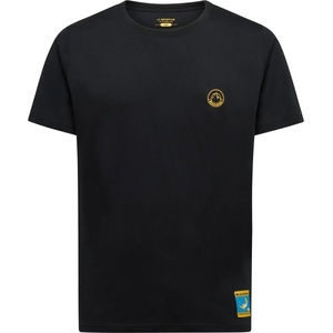La Sportiva Мъжка тениска La Sportiva Climbing On The Moon T-shirt - Nero / Giallo (216-2546-0511)