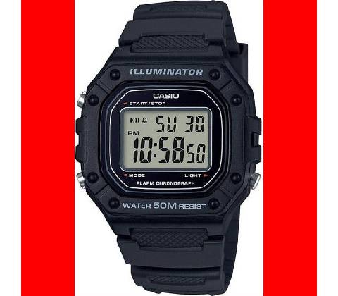 Casio W-218H-1A