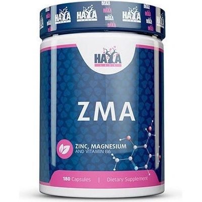 Haya Labs ZMA Magnézium Zinc Vitamín B6 180 kapsúl
